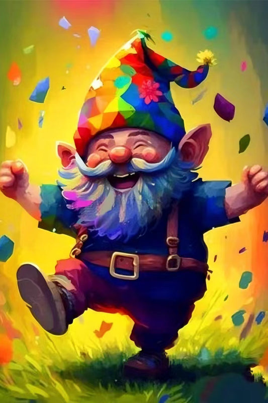 Diamond Painting - Happy gnome