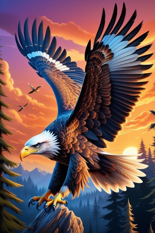 Luxury AB Velvet Diamond Painting Kit -Eagle