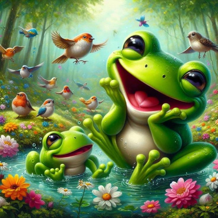 Luxury AB Velvet Diamond Painting Kit -Frog