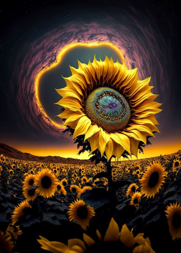 Luxury AB Velvet Diamond Painting Kit -Sunflower