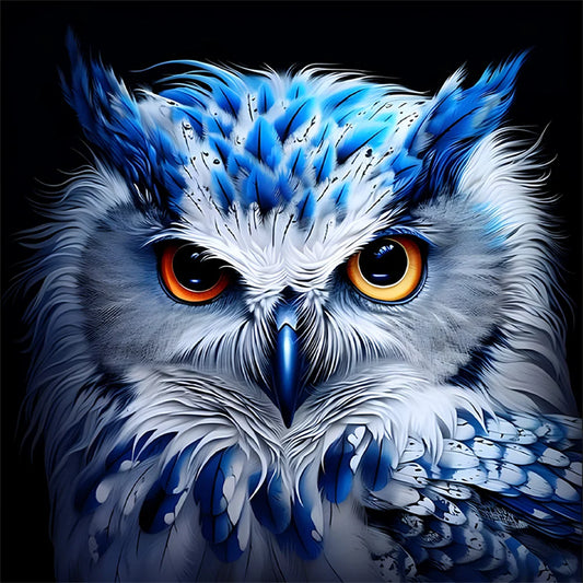 Luxury AB Velvet Diamond Painting Kit -Owl