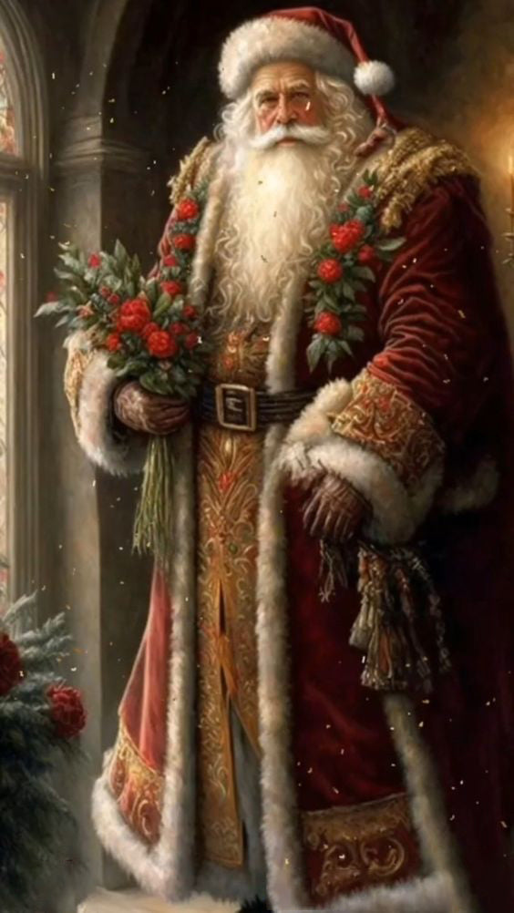 Luxury AB Velvet Diamond Painting Kit -Santa Claus