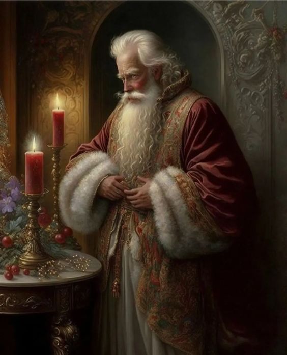 Luxury AB Velvet Diamond Painting Kit -Santa Claus