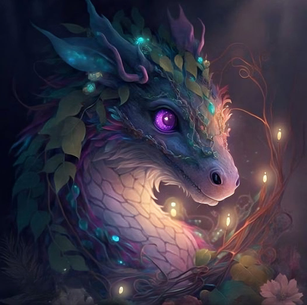 AB Diamond Painting  |  Dragon