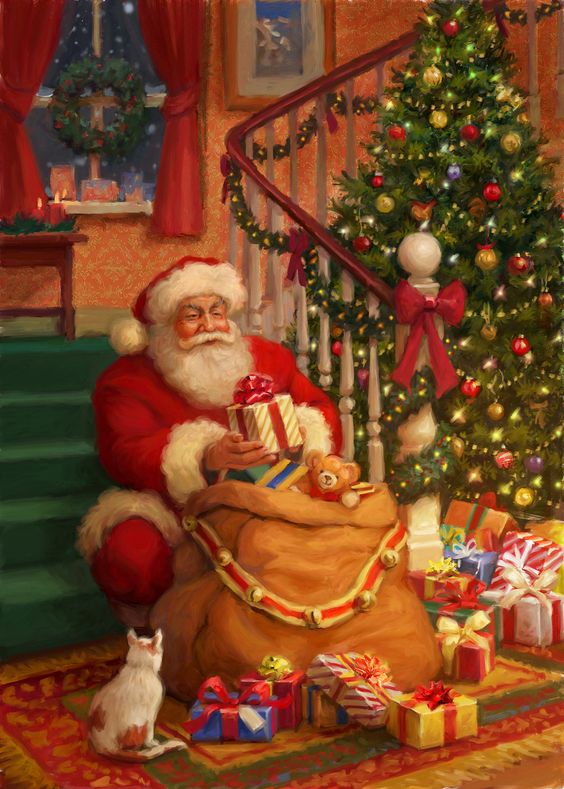 Luxury AB Velvet Diamond Painting Kit -Santa Claus