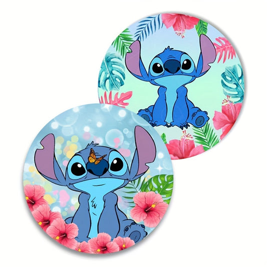 2pc Car Cup Holder Coaster | Cartoon（No diamonds）