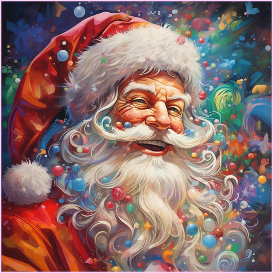 Luxury AB Velvet Diamond Painting Kit -Santa Claus