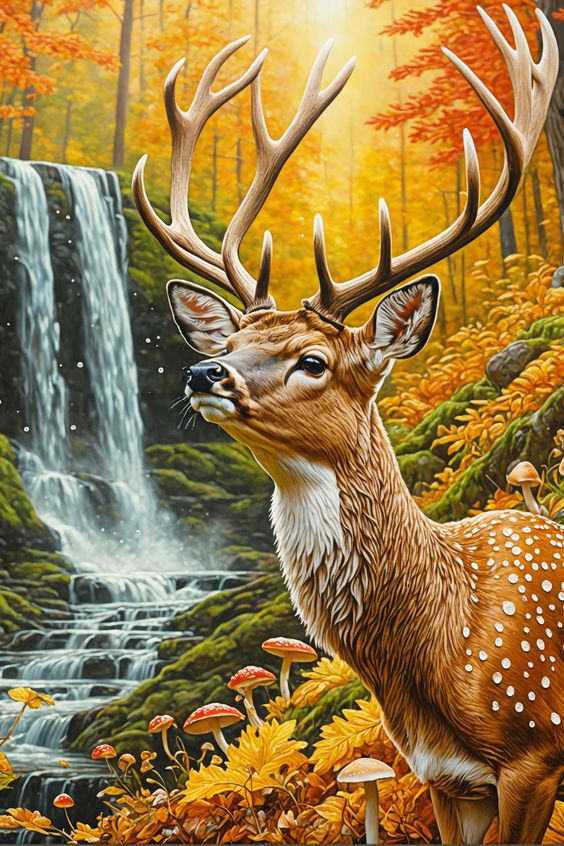 Luxury AB Velvet Diamond Painting Kit -Deer