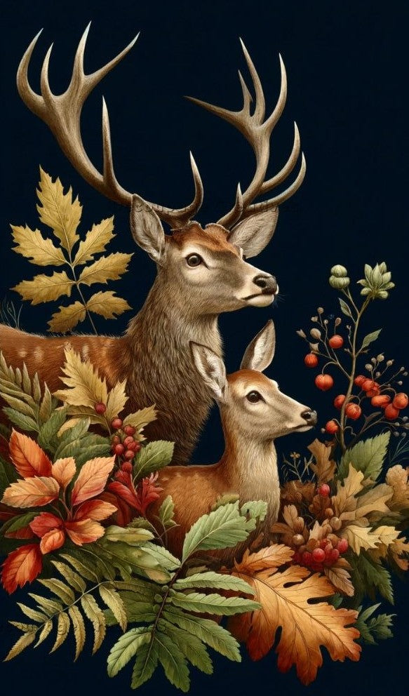 Luxury AB Velvet Diamond Painting Kit -Deer