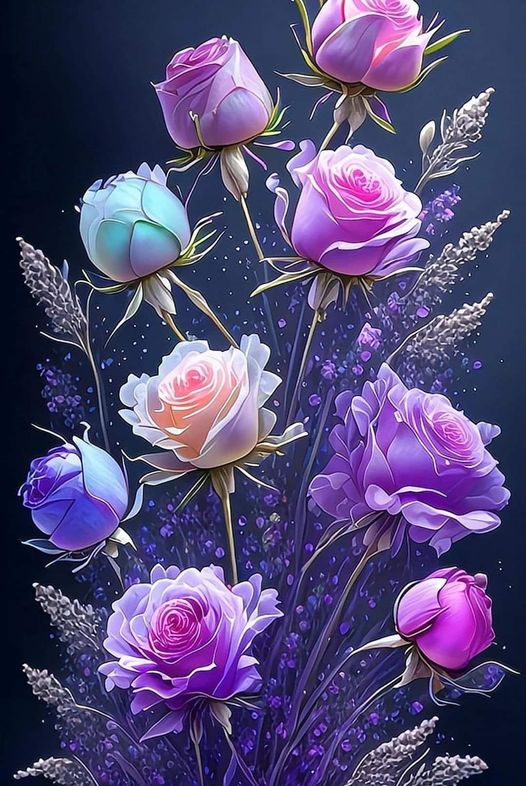 Diamond Painting - Rose