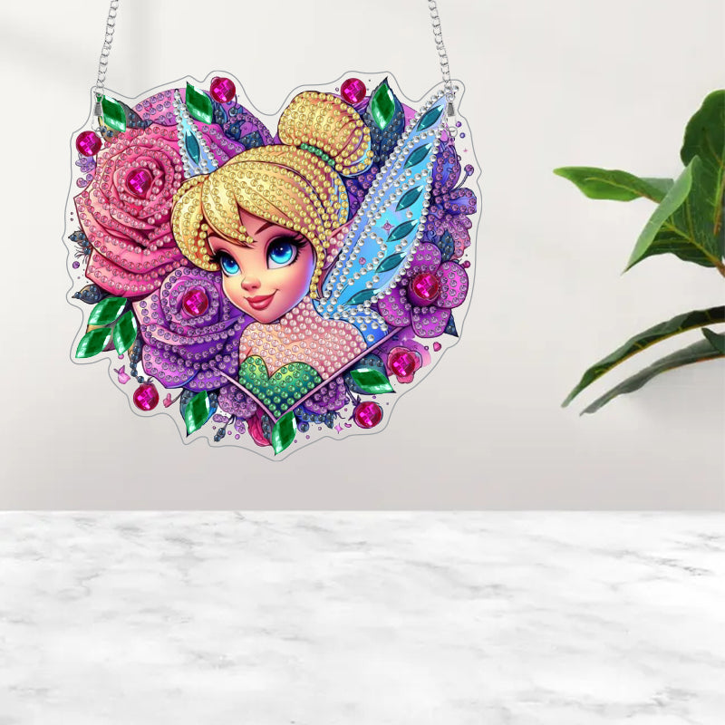 DIY Diamond Painting Pendant|Cartoon