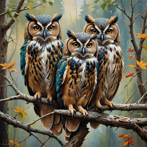 Luxury AB Velvet Diamond Painting Kit -Owl