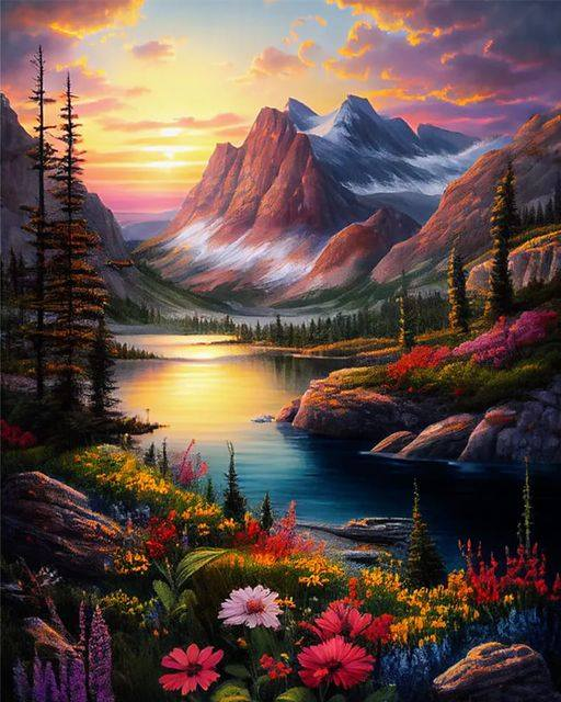 Diamond Painting | Amazing scenery