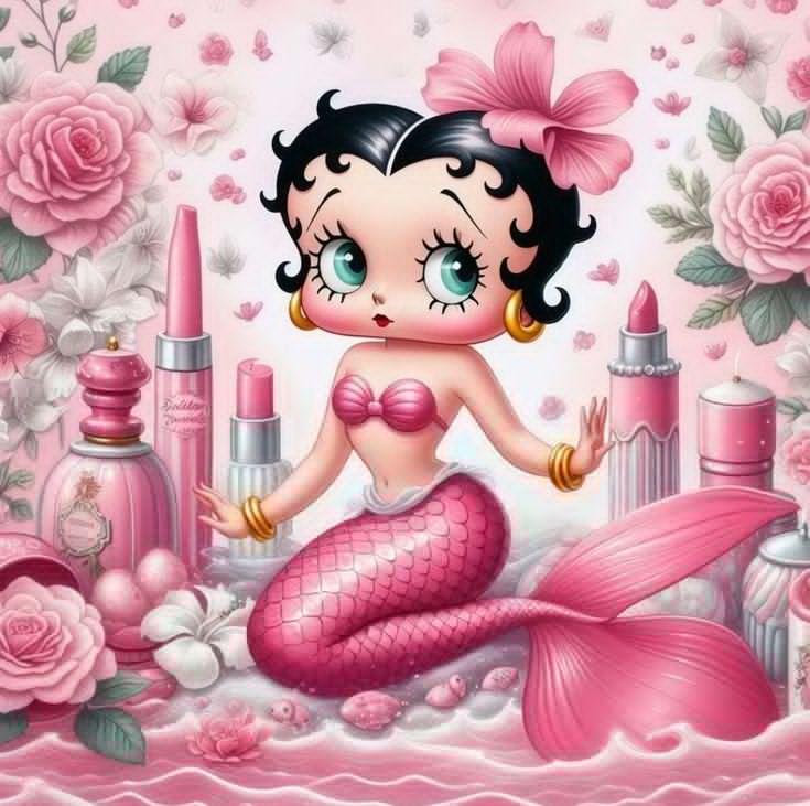 Luxury AB Velvet Diamond Painting Kit -Betty boop