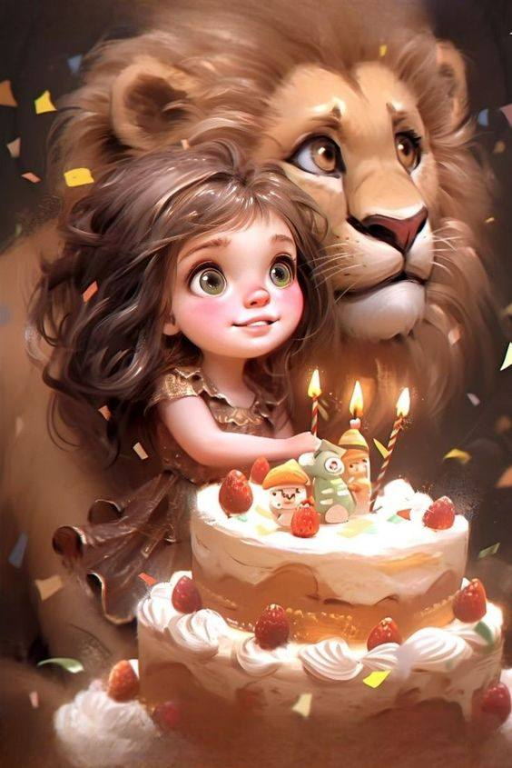 Luxury AB Velvet Diamond Painting Kit -Girl with lion