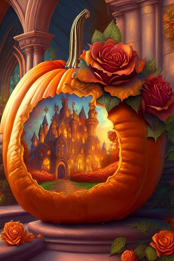 Luxury AB Velvet Diamond Painting Kit -Pumpkin