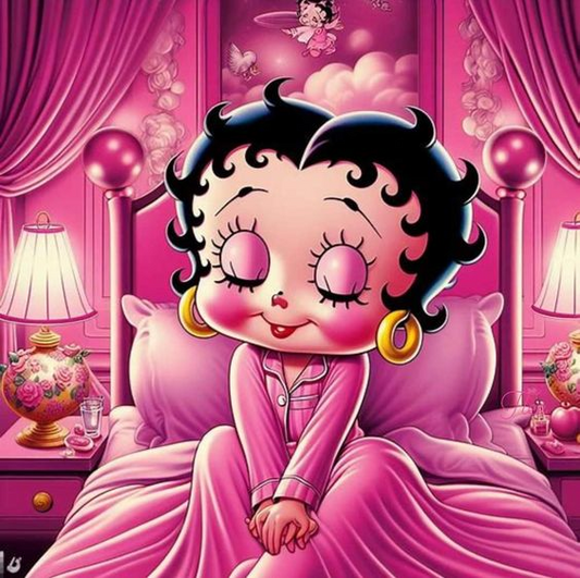 Luxury AB Velvet Diamond Painting Kit -Betty boop