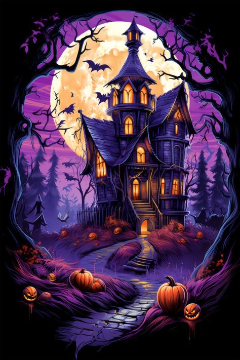 Luxury AB Velvet Diamond Painting Kit -Halloween