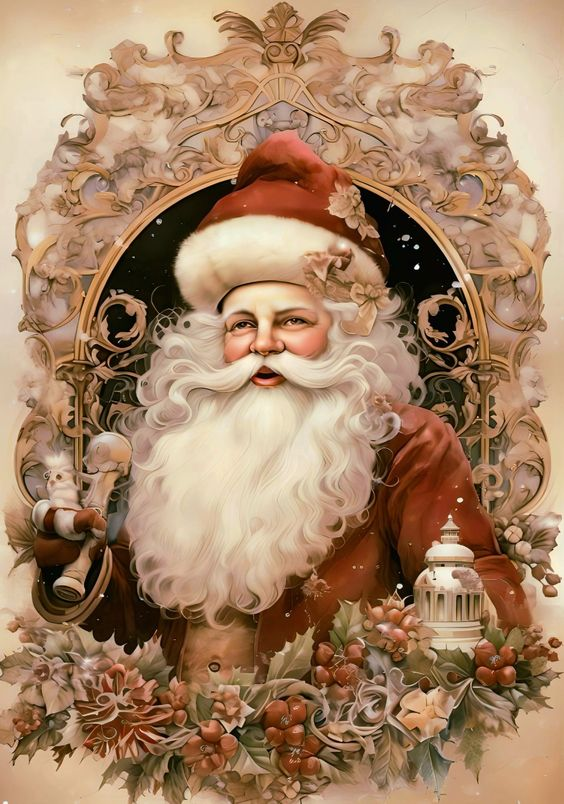 Luxury AB Velvet Diamond Painting Kit -Santa Claus