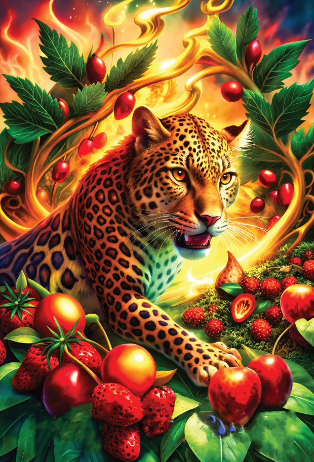 Luxury AB Velvet Diamond Painting Kit -Leopard