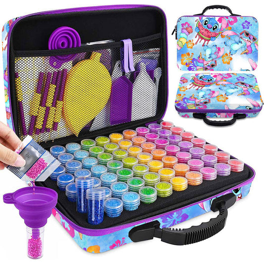 Diamond painting tool storage bag-60 Slots