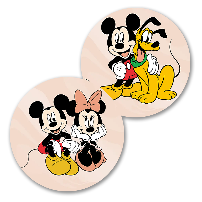 2pc Car Cup Holder Coaster | Cartoon（No diamonds）