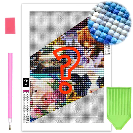 Mystery Diamond Painting Kit （40x70cm）