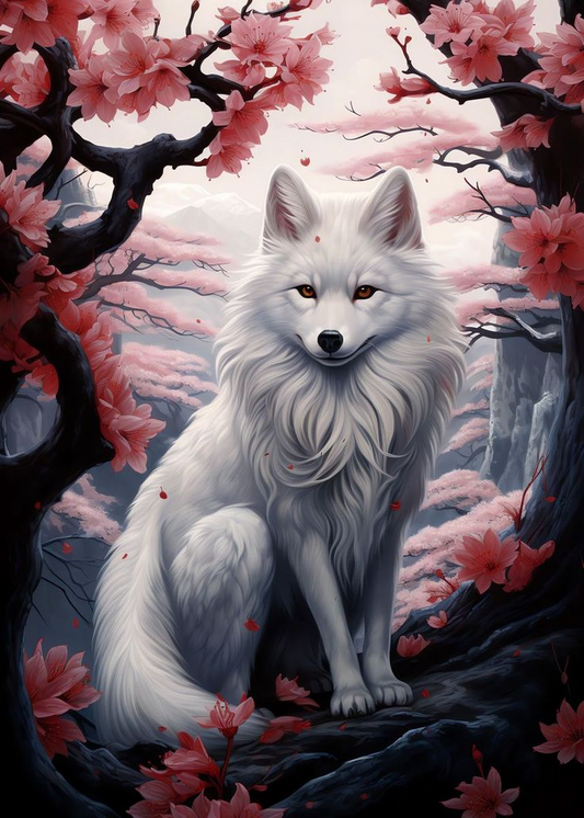 Free AB Diamond Painting | Wolf