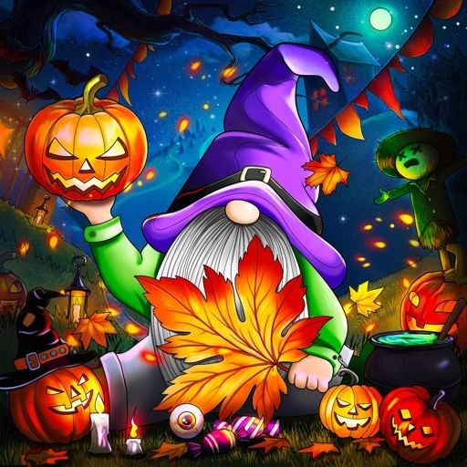 Luxury AB Velvet Diamond Painting Kit -Halloween Dwarf