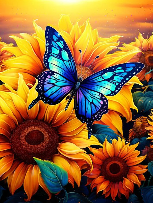 Free AB  Diamond Painting  |butterfly