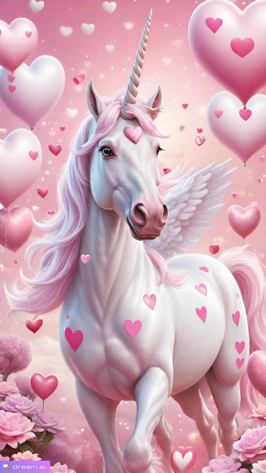 Free AB  Diamond Painting  |Unicorn