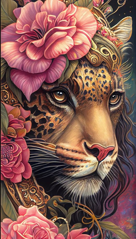 Luxury AB Velvet Diamond Painting Kit -Leopard