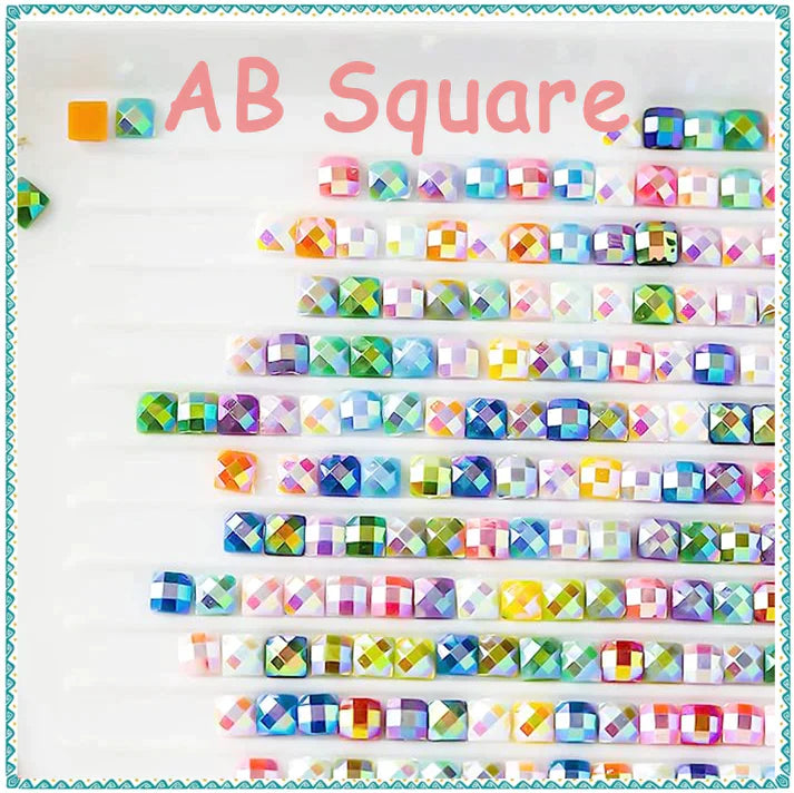 Luxury AB Velvet Diamond Painting Kit -Number
