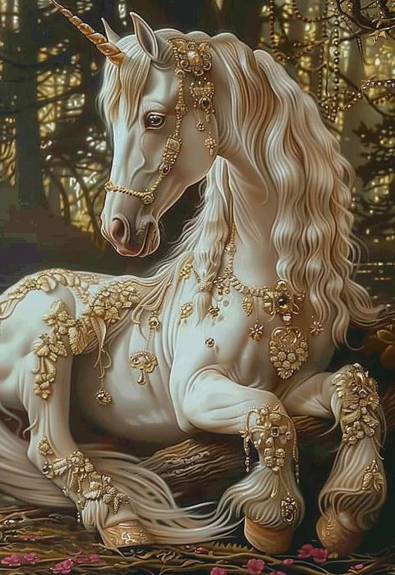 Luxury AB Velvet Diamond Painting Kit -Unicorn