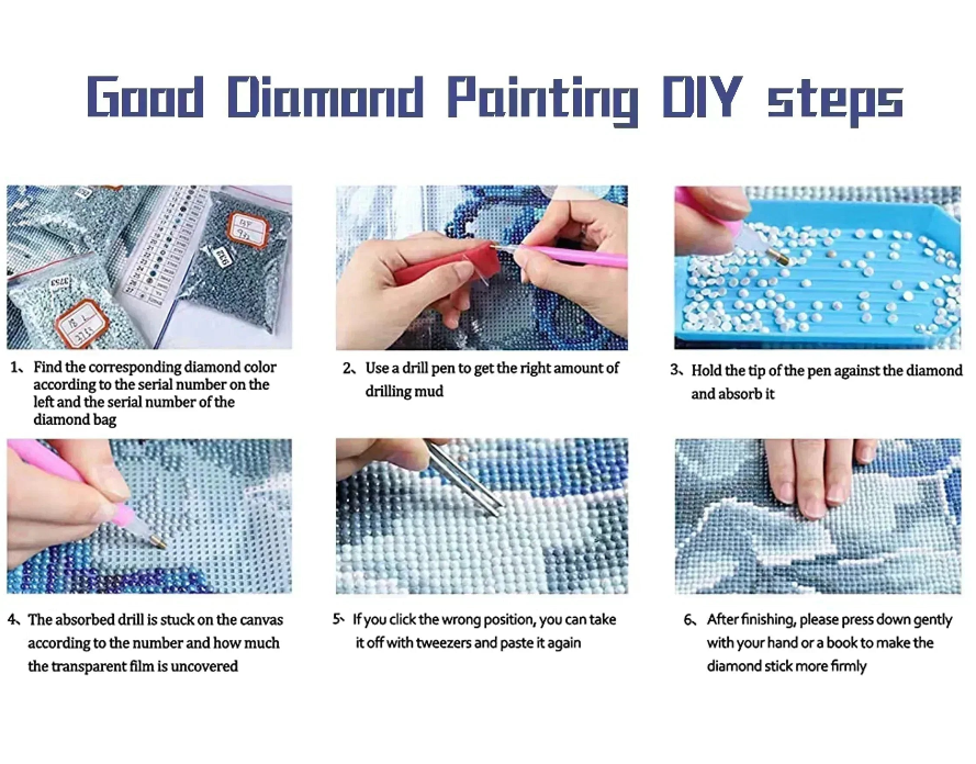 Diamond Painting  |  Paysage de verre