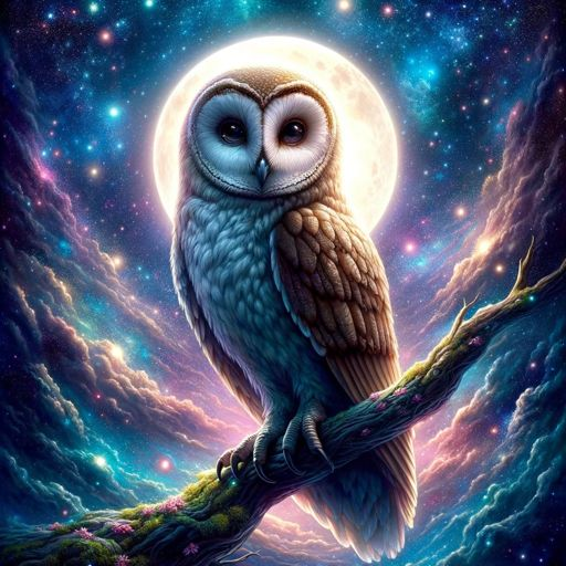 Luxury AB Velvet Diamond Painting Kit -Owl