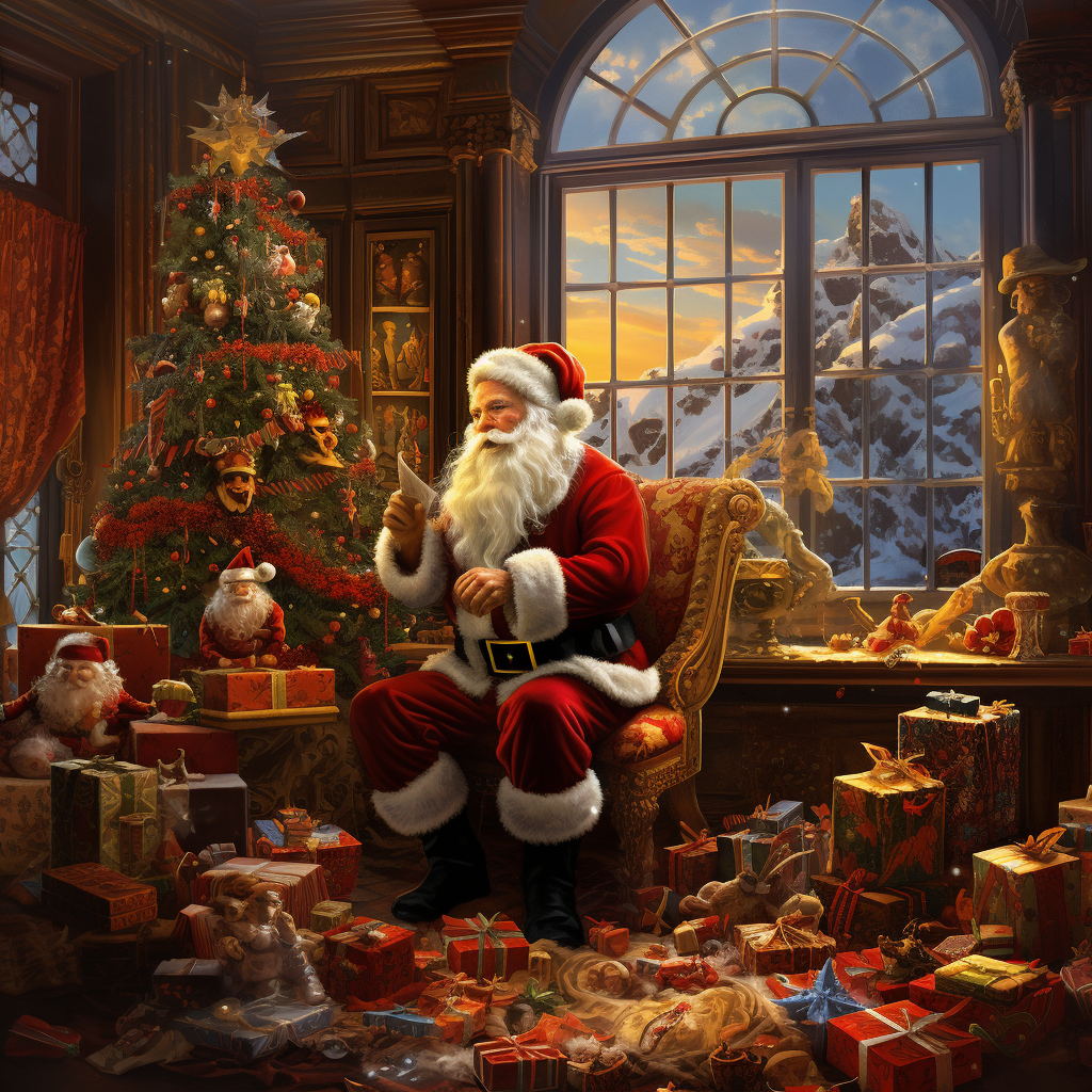 Luxury AB Velvet Diamond Painting Kit -Santa Claus