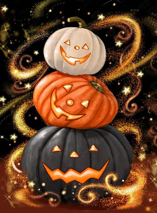 Luxury AB Velvet Diamond Painting Kit -Halloween