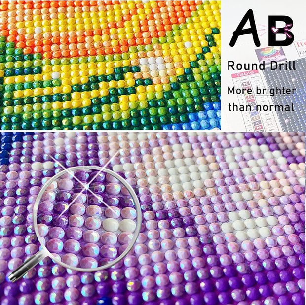 AB  Diamond Painting  | Daughter of the rainbow