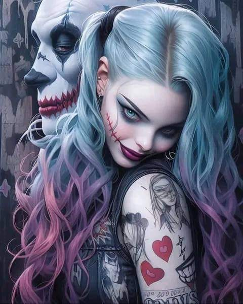 AB  Diamond Painting  |  Harley Quinn