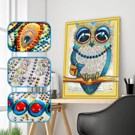 Owl | Special Shaped Diamond Painting Kits