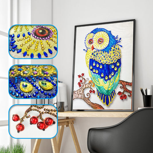 Owl | Special Shaped Diamond Painting Kits