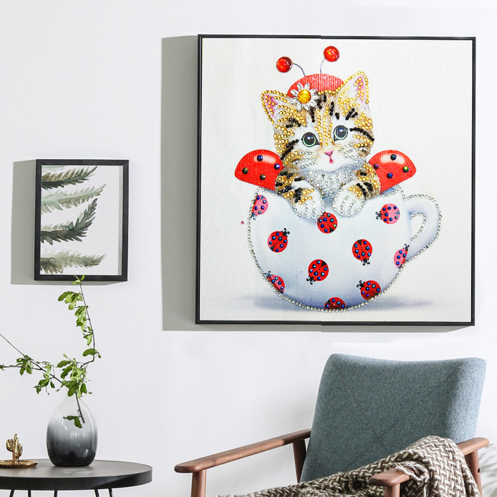 Cat | Special Shaped Diamond Painting Kits