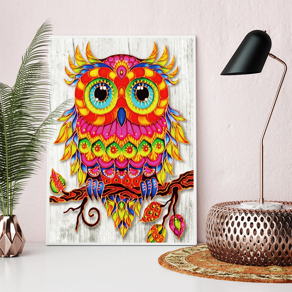 Owl | Special Shaped Diamond Painting Kits