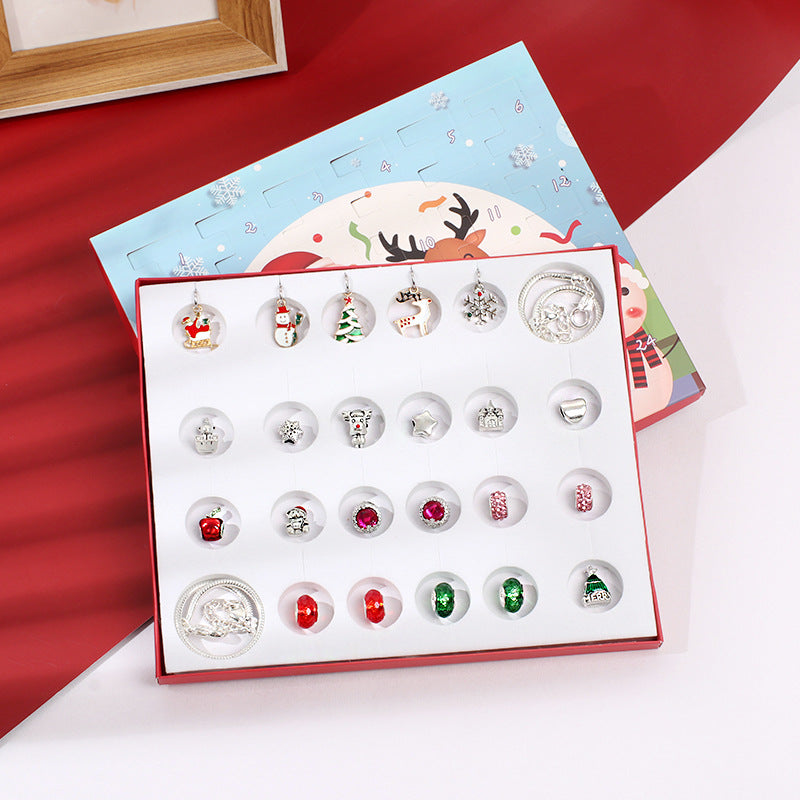 DIY Christmas Advent Bracelet Gift Box