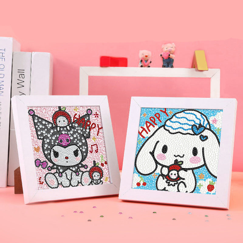 Cinnamoroll | Kits de peinture diamant strass cristal pour enfants