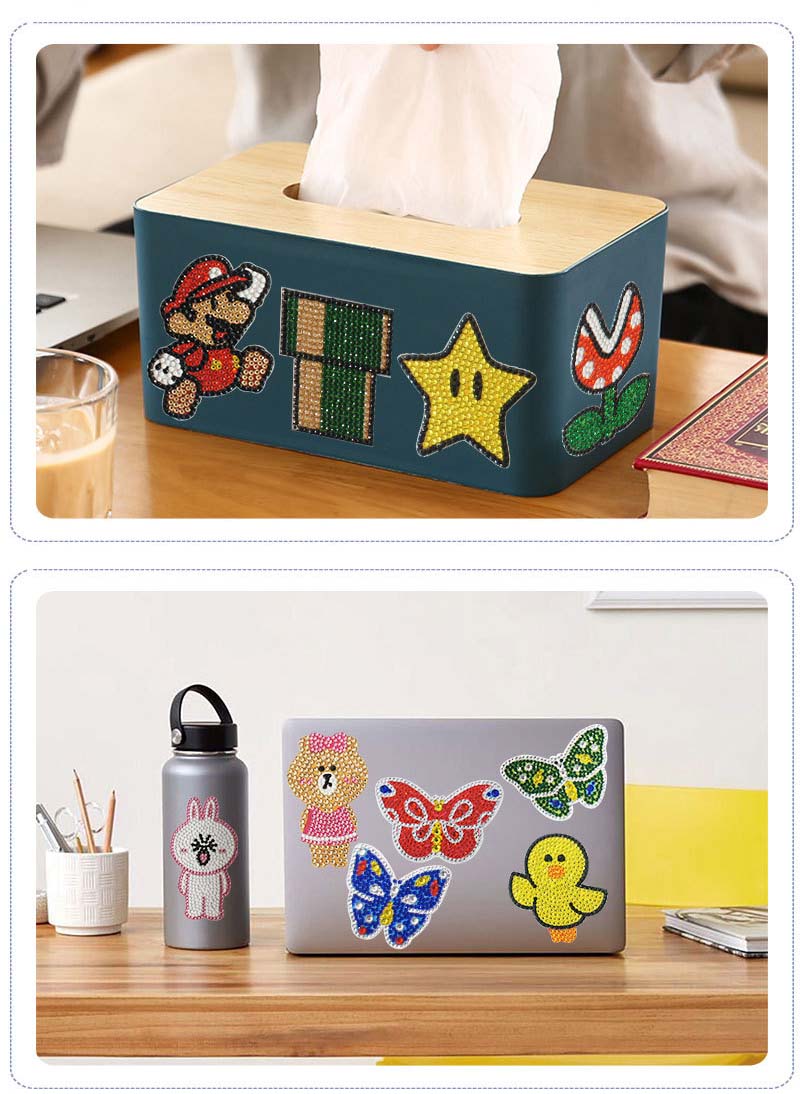 DIY Diamond Painting Stickers Wall Sticker