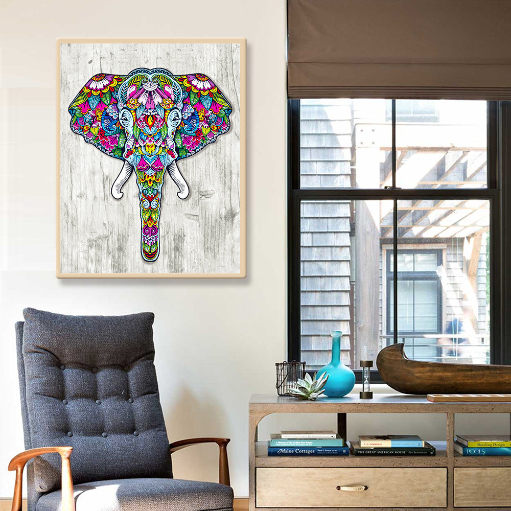 Elephant | Special Shaped Diamond Painting Kits