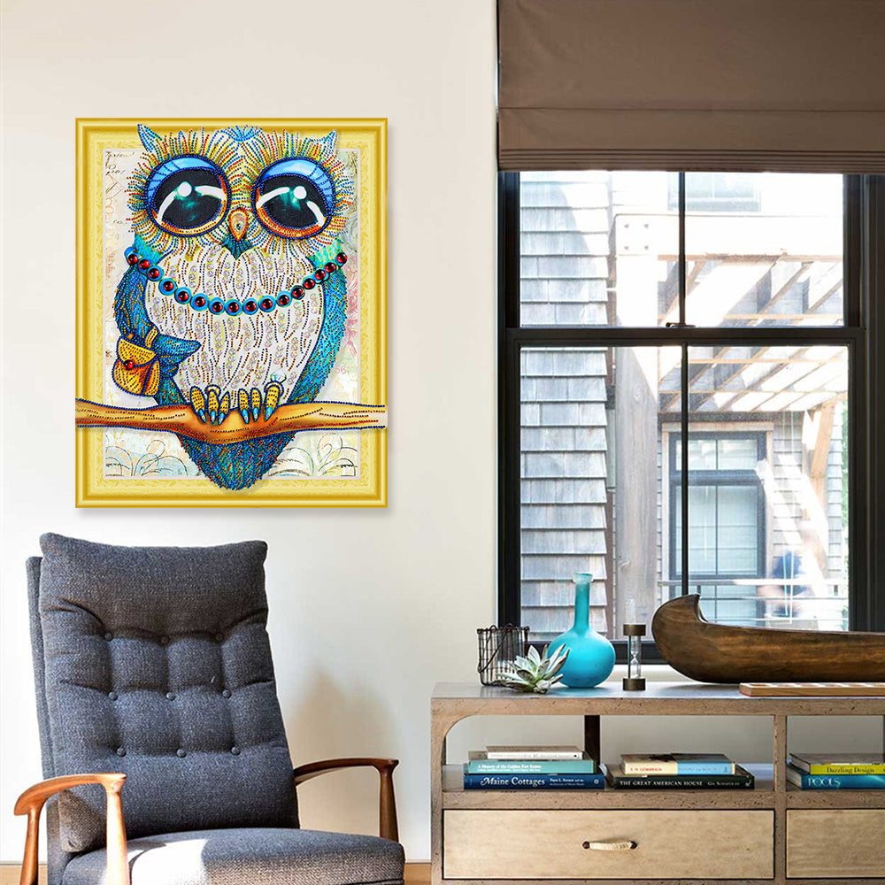 Owl | Special Shaped Diamond Painting Kits