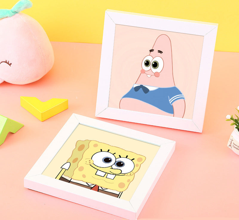 SpongeBob Schwammkopf | Crystal Strass Diamond Painting Kits für Kinder